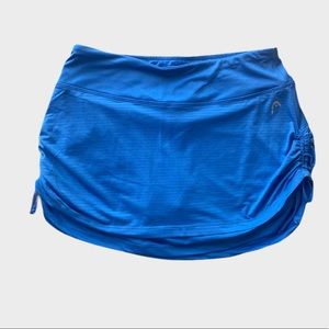 NWOT Tennis Atheltic Skirt Skort Blue Head